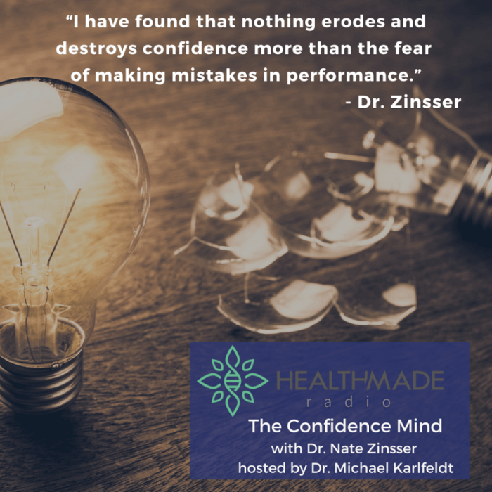 The Confident Mind with Nate Zinsser with Dr. Karlfeldt | The Karlfeldt ...