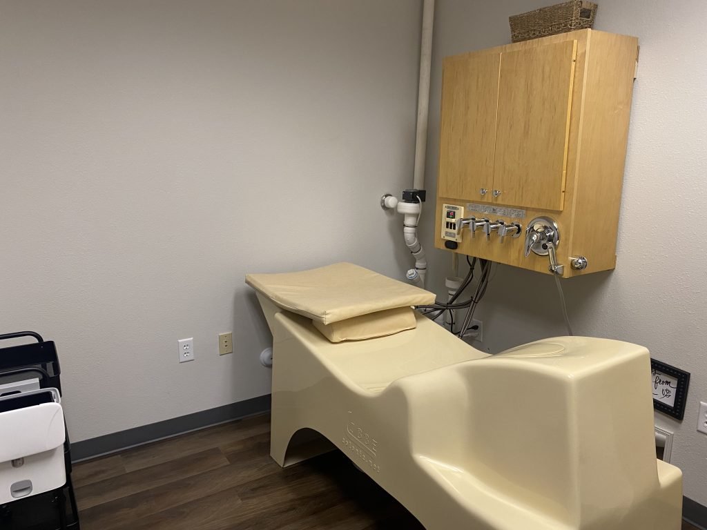 Colon Hydrotherapy - LIBBE machine and base table